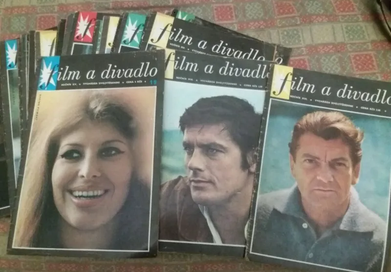 Filmové časopisy "Film a Divadlo" 26 kusů
