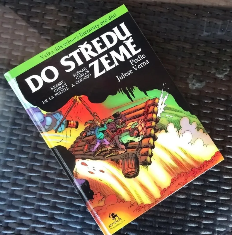 komiks - Cesta do středu země